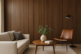 Warm Walnut Acoustic Wall Cladding