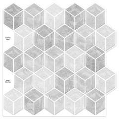 Cubed (2 Pack) 3D Peel & Stick Wall Tiles
