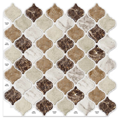 Lantern (2 Pack) 3D Peel & Stick Wall Tiles