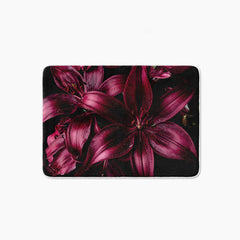 Magenta Lily bathmat