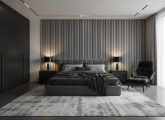 Smoked Ash Acoustic Wall Cladding