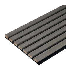Smoked Ash Acoustic Wall Cladding