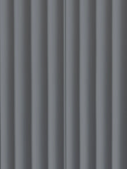 Matt Steel Grey Slat Wall