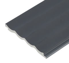 Matt Steel Grey Slat Wall