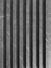 Grey Marble Slat Wall
