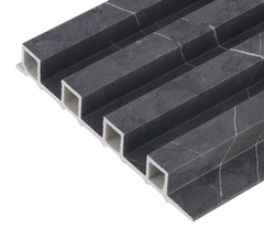 Grey Marble Slat Wall