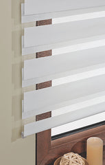 White Zebra Blind