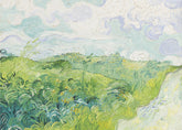Green Wheat Fields, Auvers (1890) By Vincent Van Gogh by Vincent Van Gogh