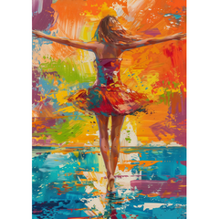 Wall Art Print- Colour in Dance