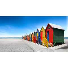 Wall Art Print - Bathing cabins