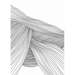 Canvas wall art - Wave