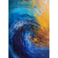 Wall Art Print - Abstract Wave