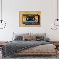 Wall Art Print- Popart Vintage Cassette