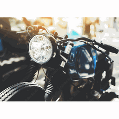 Wall Art Print - Custom Vintage Motorcycle