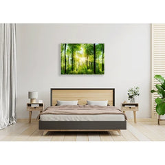 Wall Art Print - Sunshine Through Trees