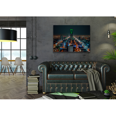 Wall Art Print - Saudi Arabia Riyadh landscape at night