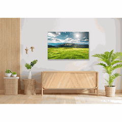 Wall Art Print -Grassy Mountain Valley