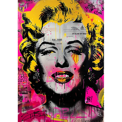 Wall Art Print - Popart Forever Marilyn