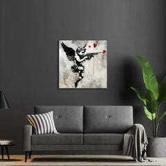 Wall Art Print - Shoot for the heart