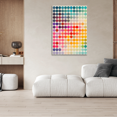 Wall Art Print - Abstract chequerboard