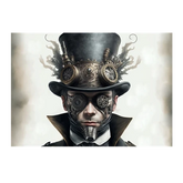 Wall Art Print - Steampunk Gentleman With Top Hat