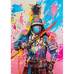 Wall Art Print - Street Art Warrior