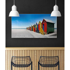 Wall Art Print - Bathing cabins