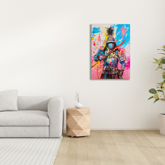 Wall Art Print - Street Art Warrior