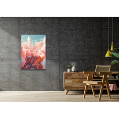 Wall Art Print - Fantasy Destination AI Birds Eye View