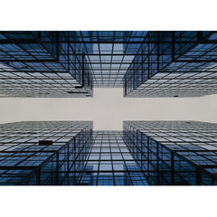 Wall Art Print - Building Business City Construction Geometry
