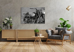 Wall Art Print - Vintage Motorcycle