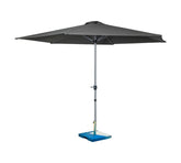 Kalahari Centre Round Umbrella Charcoal 2200 x 3000 mm