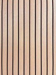 Oak Black Slat Wall