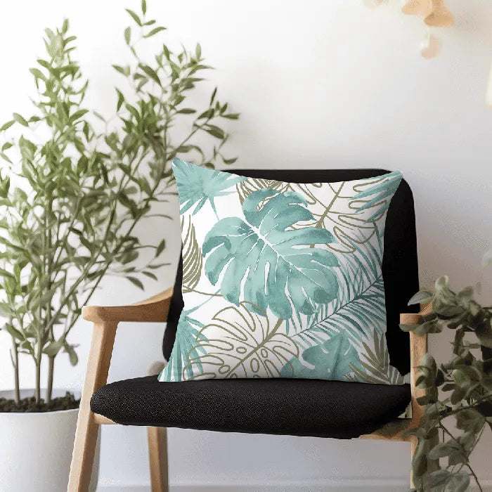 Leaves Printed Scatter Cushion