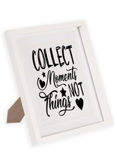 Collect moments not things