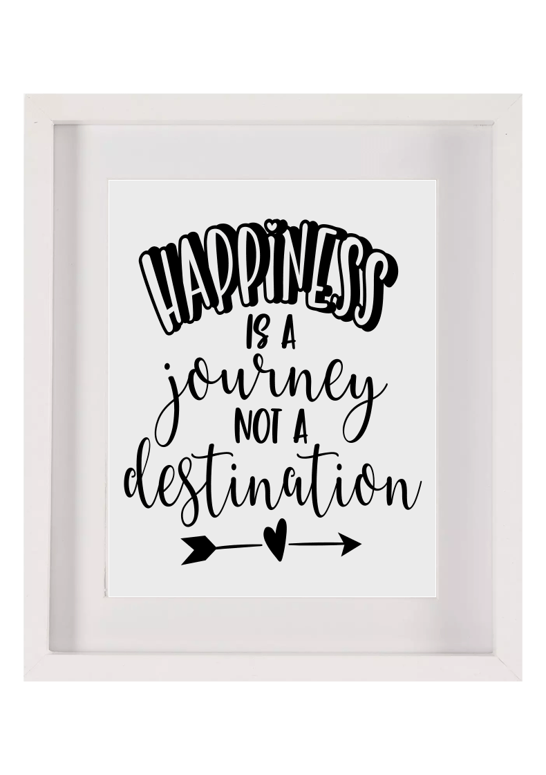 Happiness is a journey