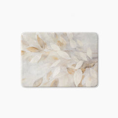 Soft leaves bathmat
