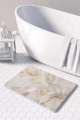 Soft leaves bathmat