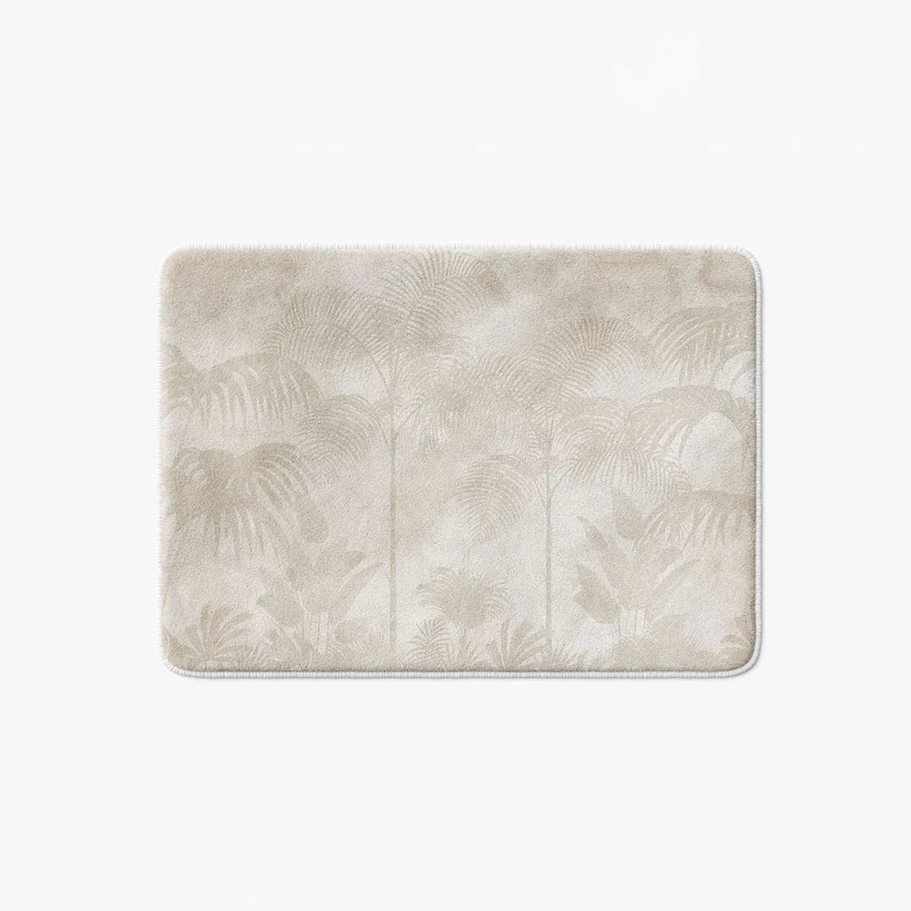 Jungle beige bathmat