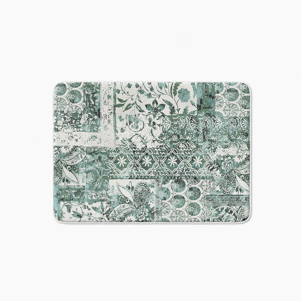 Meadow tile bathmat