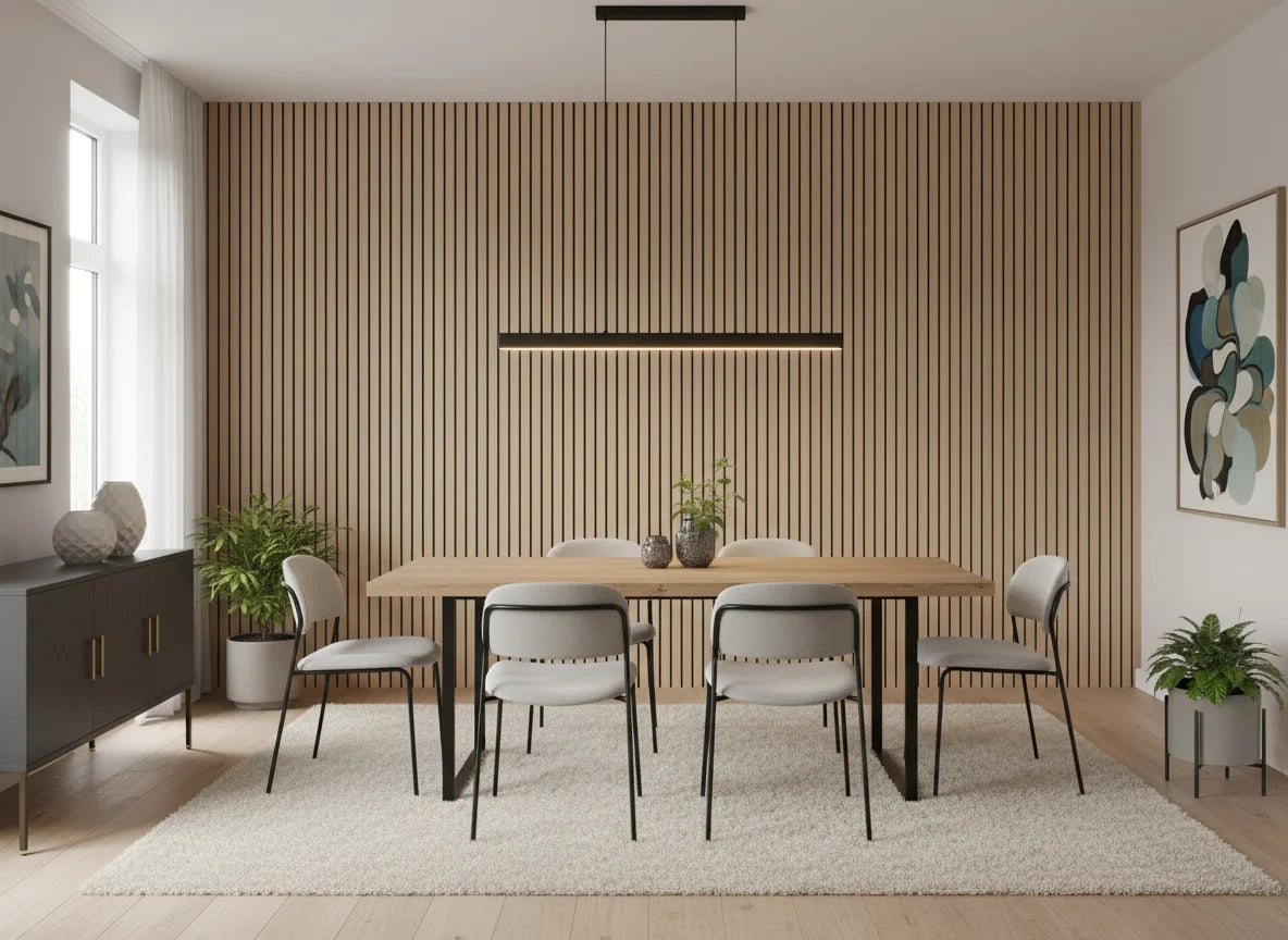 Sunlit Oak Acoustic Wall Cladding