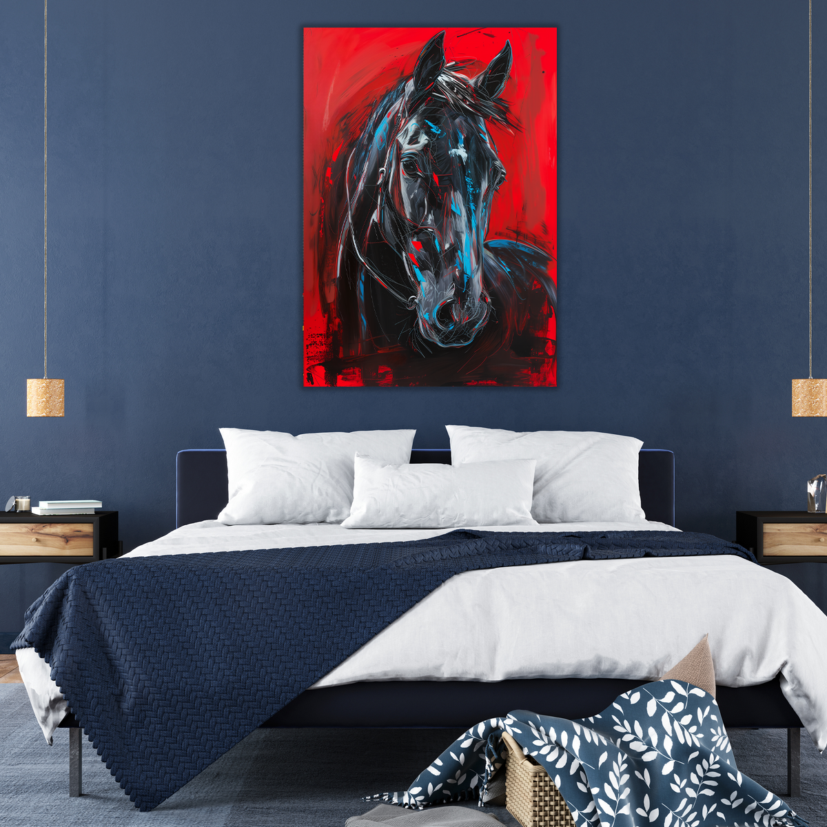 Abstract Illustration of a Horse