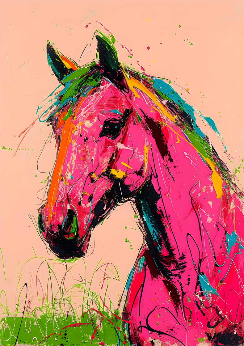 Abstract Horse