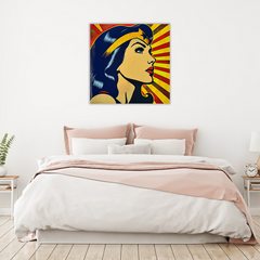 Pop Art-Style Wonder Woman