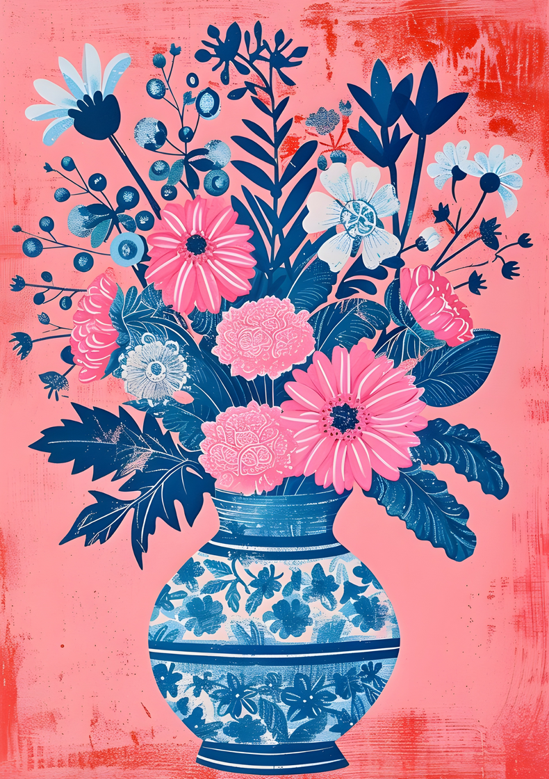 Abstract Flower Pot 2