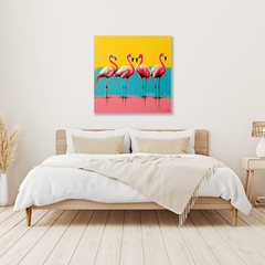 Group of Flamingos