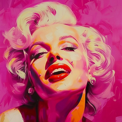 Pop Art-Style Marilyn Monroe