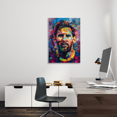 Pop Art-Style Messi