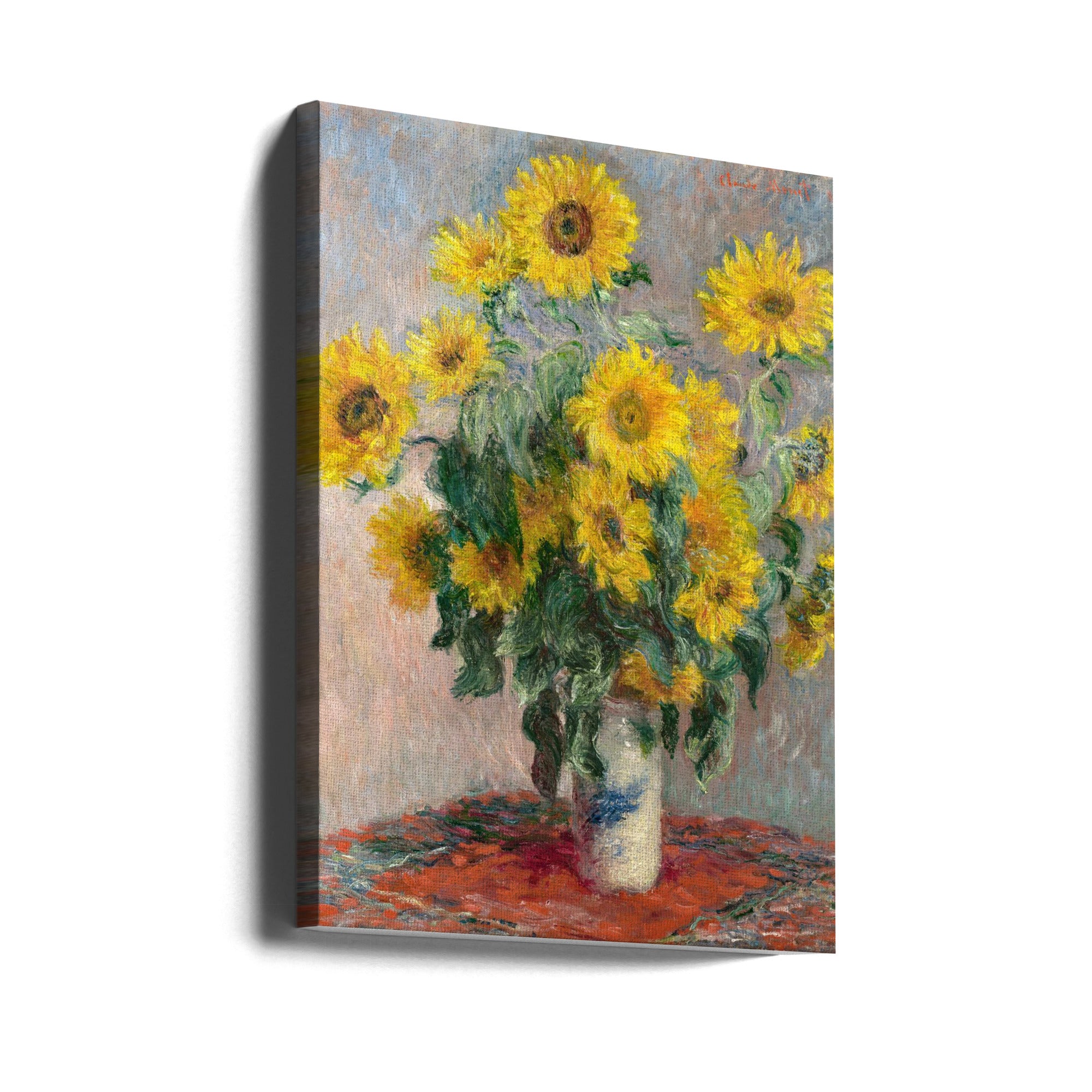 Bouquet Of Sunflowers by Claude Monet