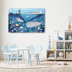 Sea World, Sea Life by Artist Carla Daly